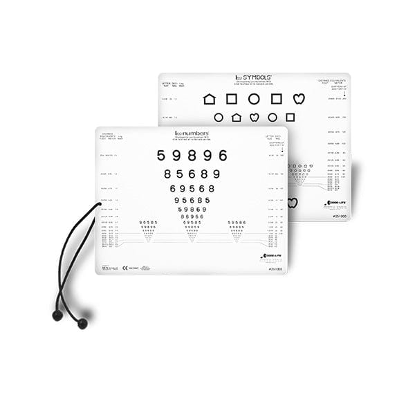 LEA SYMBOLS® / LEA NUMBERS® – yhdistetty lähinäkökortti narulla (40 cm)