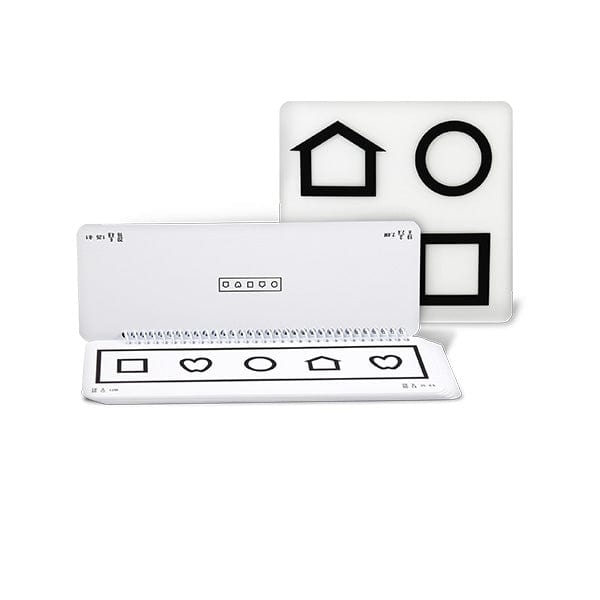 Flip-book: LEA SYMBOLS® - MASSTest-muoto (10 jalkaa/3 m)