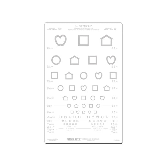 LEA SYMBOLS® – matalakontrastitesti – 5 % (3 m)