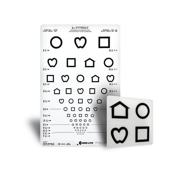Kaukotesti: ESV1200™ ja ESV1500™ - LEA SYMBOLS® 13-rivinen - Sarja (10 jalkaa/3 m)