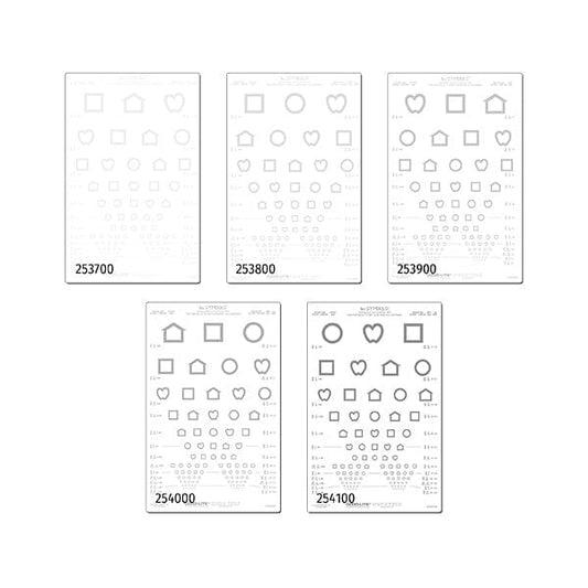 LEA SYMBOLS® – matalakontrastitesti – 1,25 % (3 m)