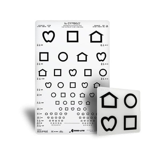 Kaukotesti: ESV1200™ ja ESV1500™ - LEA SYMBOLS® 12-rivinen - Sarja (13 jalkaa/4 m)