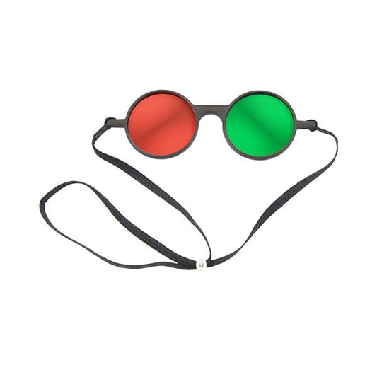 Lasit: Anaglyph - Käännettävät - Punainen/Vihreä, Yksittäiset