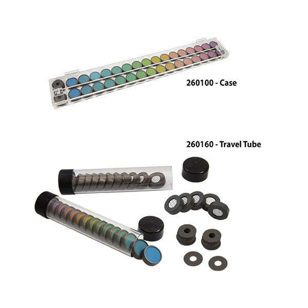 Paneeli 16 Kvantitatiivinen värinäön testi: Tuplasetti - Täydellinen sarja kotelossa