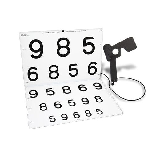 LEA NUMBERS® – kuntoutusnäkötesti narulla (1 m)