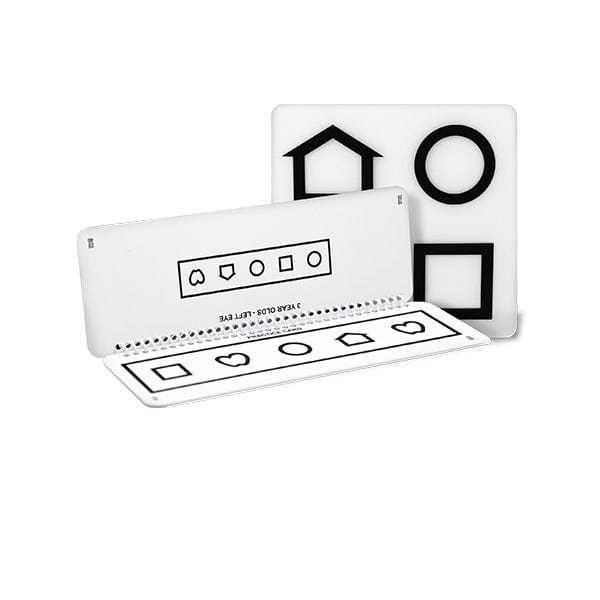 Flip-book: LEA SYMBOLS® - MASSTest-muoto (10 jalkaa/3 m)