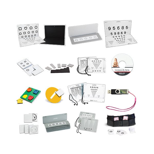 LEA SYMBOLS® Vision Test System – aloituspakkaus arviointiin ja seulontaan