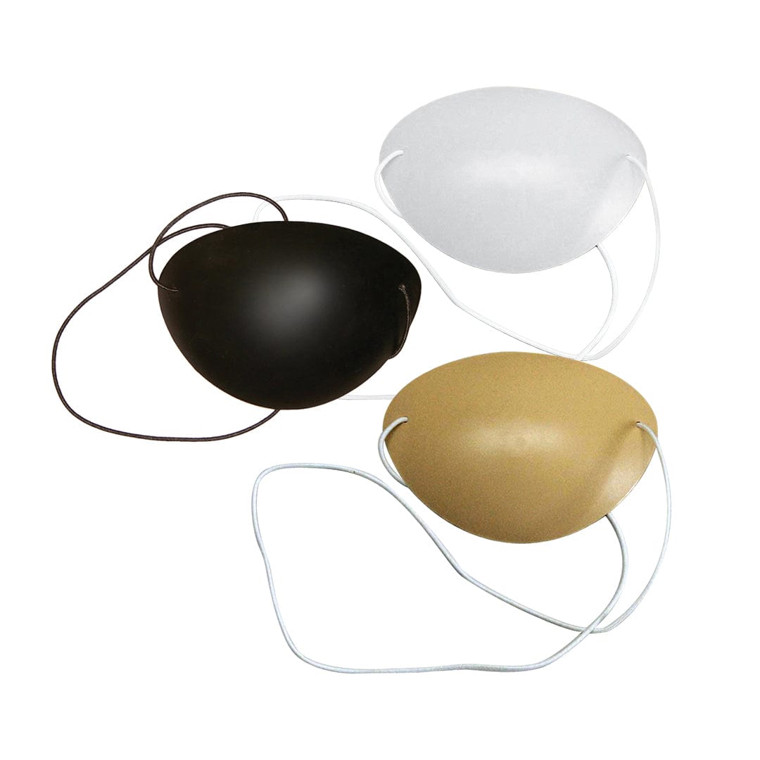 Silmälappu – lasten – musta (3 kpl)