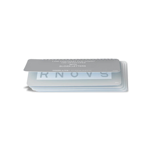 Flip-book: Sloan Letter Low Contrast - Normaali järjestys